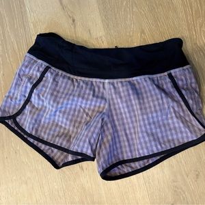 Lulu plaid shorts